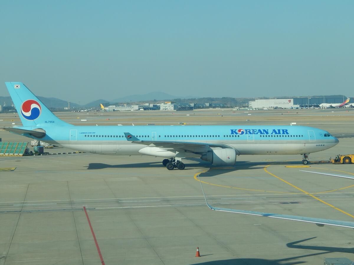 KE1407 대한항공 ICN-PUS 항공편 정보