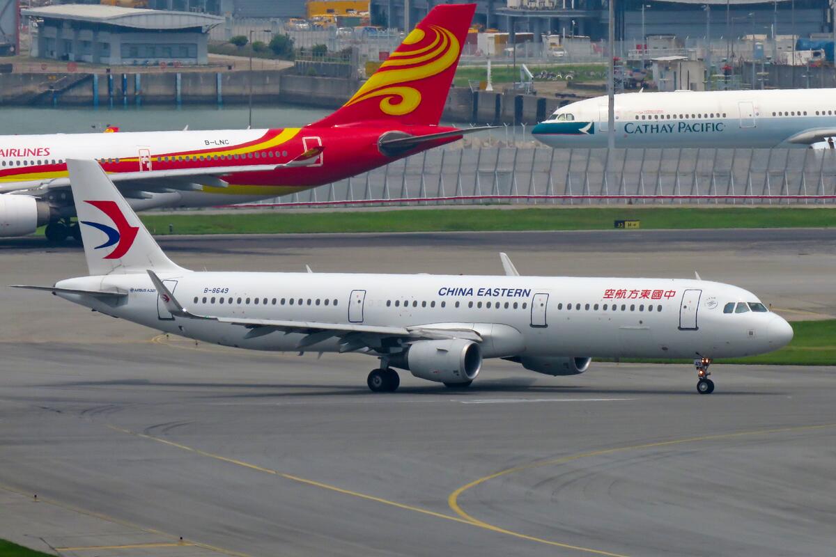 MU580 중국동방항공 A321